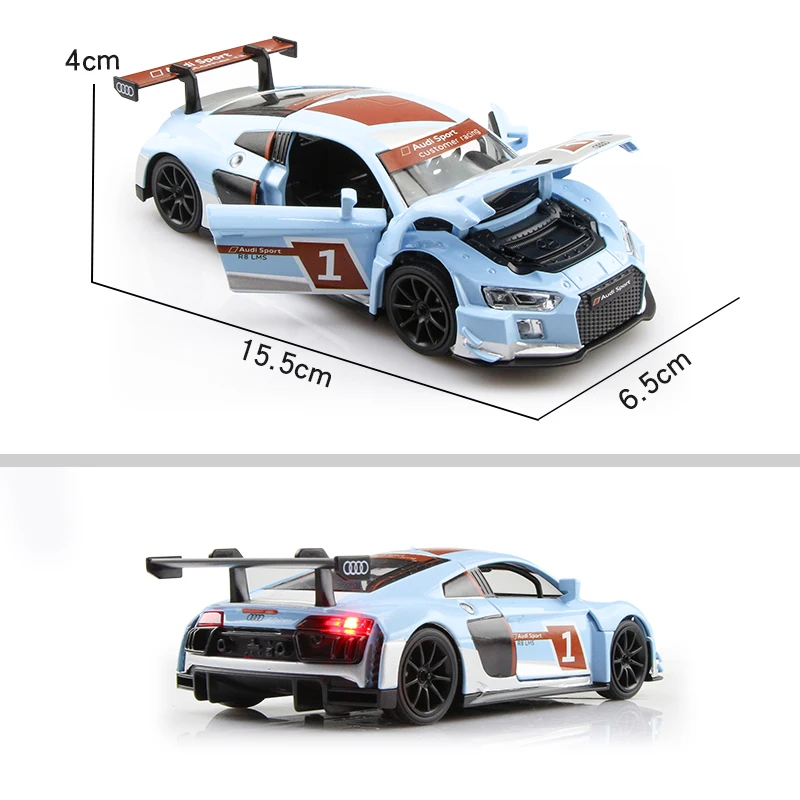 R8 гоночный автомобиль LMS ралли серии Коллекционные вещи модель моделирование