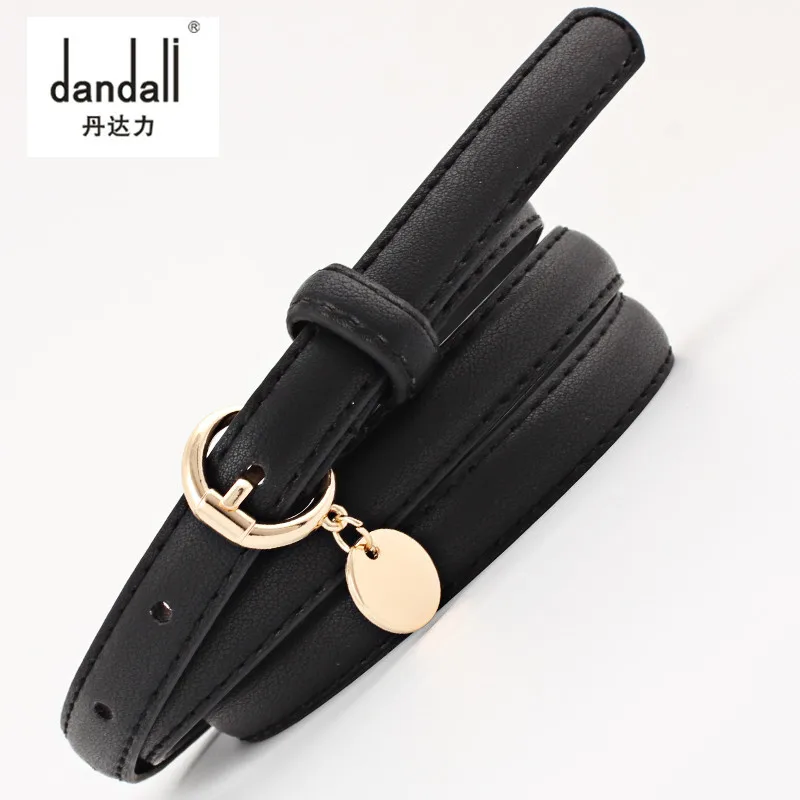 Женский ремень Dandali модный дизайн Женские поясные ремни с золотой пряжкой