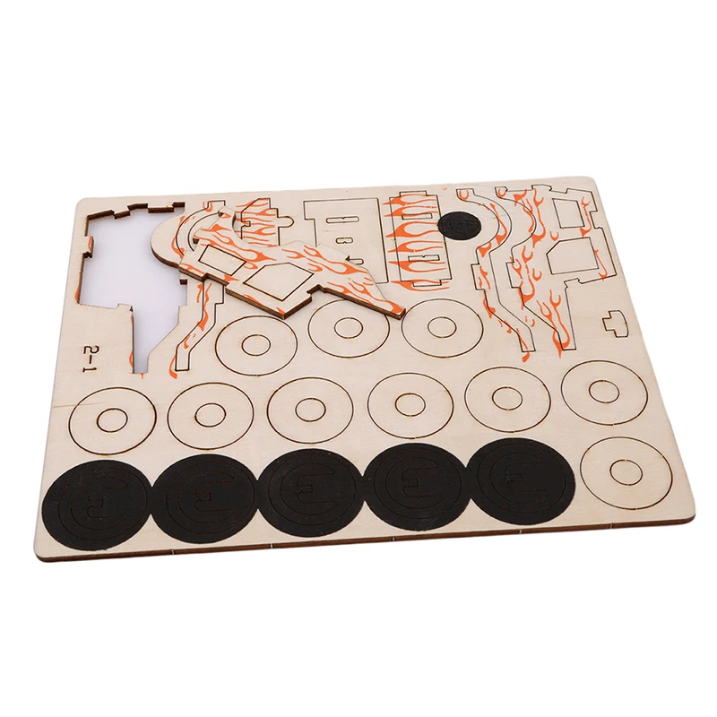 

1Set Wood 3D Car Model Children Adults Vehicle Puzzles Wooden Toys For Children Intellegent Devolop Toys