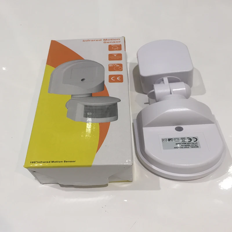 Уличный настенный светильник с датчиком движения светодиодный инфракрасный