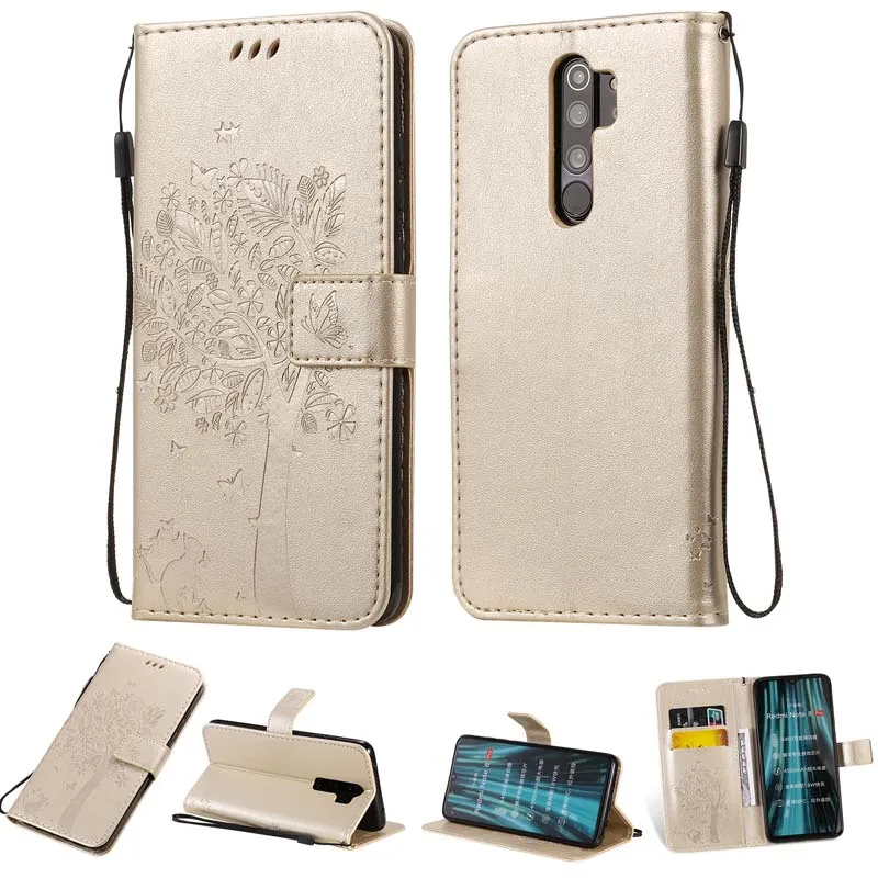 Чехол-Кошелек Tsimak для Xiao mi Red mi Note 8, 8A Pro, 8 T, mi 9 Lite, mi 9, CC9 Pro, Note 10, откидной Чехол из искусственной кожи с карманом для карт, чехол