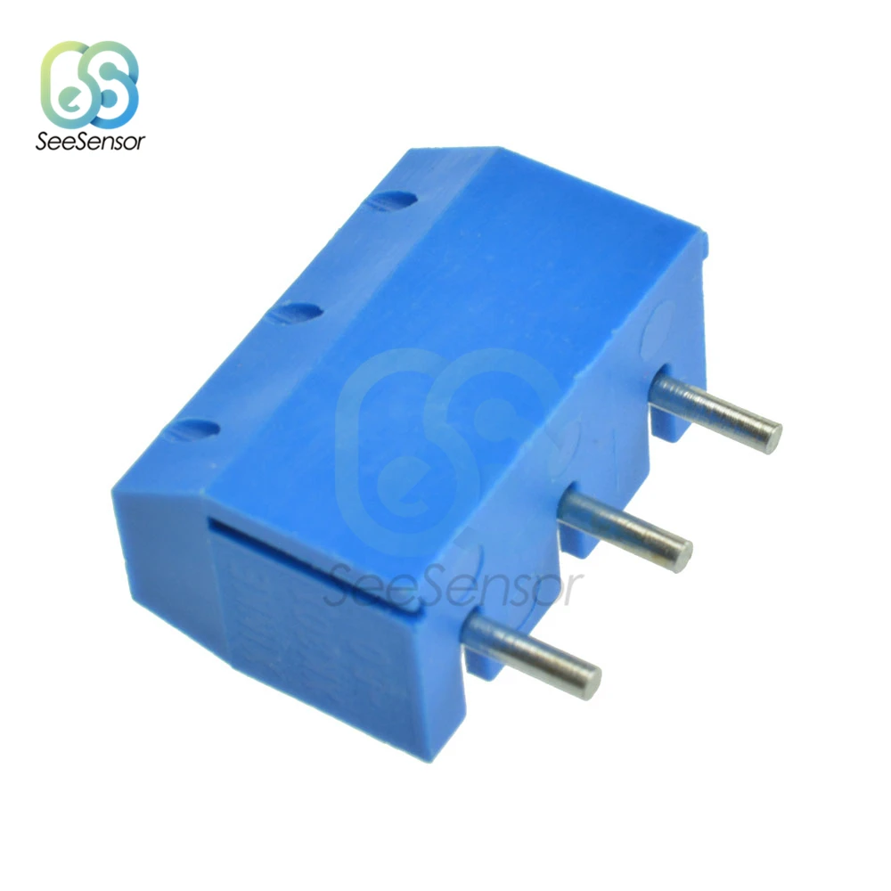 20 шт./лот KF301 2P 3P 2Pin 3Pin 5 0 мм прямой контактный винт PCB клеммный блок разъем