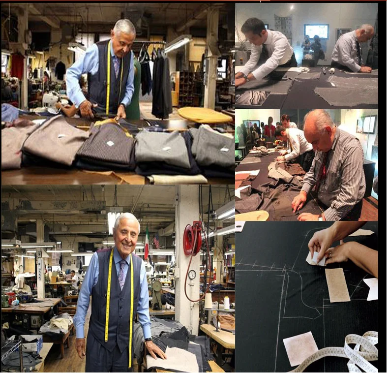 Мужская мода итальянский черный серый приталенный деловой Блейзер жениха 3