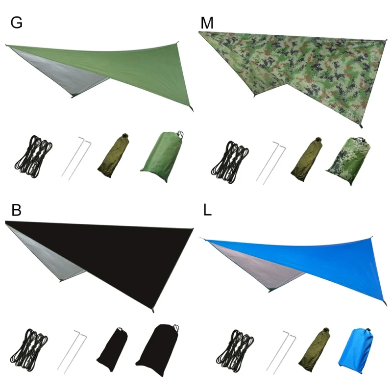 Палатка Наружная портативная водонепроницаемая тент для защиты от солнца навес