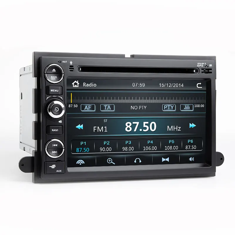2 Din автомобильный DVD GPS навигатор для Ford F150 F250 F350 F450 Mustang Fusion Explorer Edge Escape Mercury 2005 2007