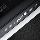 Аксессуары для тюнинга дверей автомобиля, 4 шт., для Nissan Juke F15 F16 2010 2011 2012 2013 2014 2016 2015 2017 2020 2021 наклейка на порог
