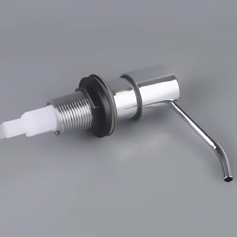 Дозатор мыла для кухонной раковины ABS-пластик встроенный насос лосьона