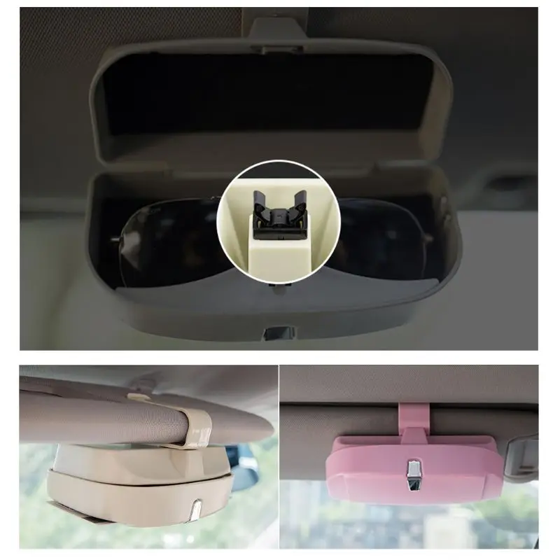 Многофункциональные очки чехол для автомобиля коробка очков автомобили