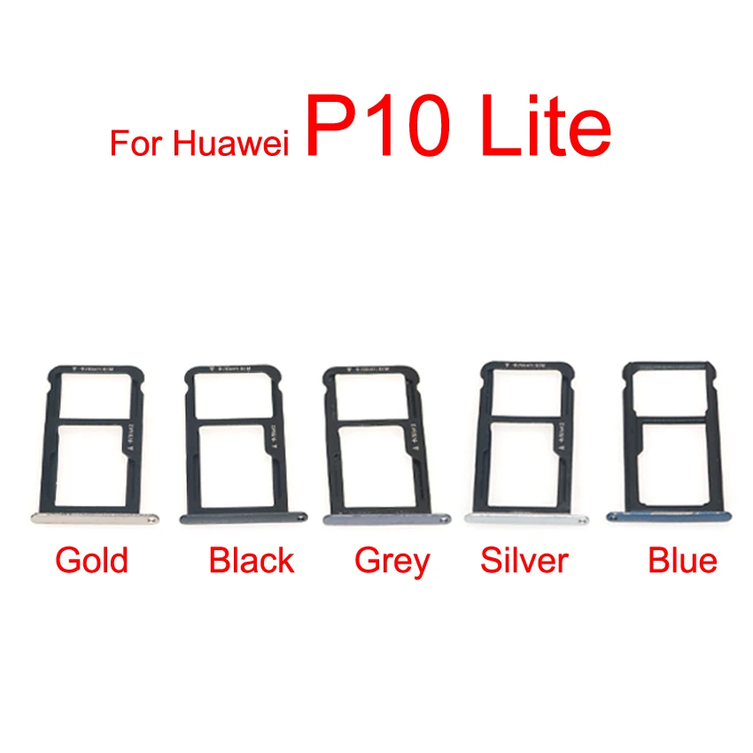YuXi для Huawei P10 Plus Lite держатель слота sim-карты адаптер запасные части | Мобильные