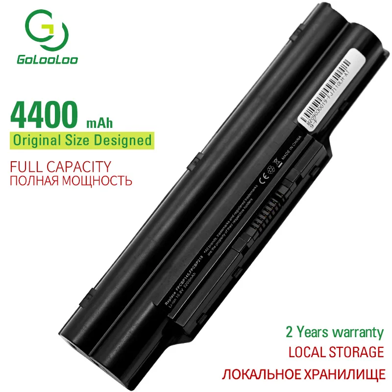 Аккумулятор GOLO 6 ячеек для FUJITSU FMVNBP146 FPCBP145 FPCBP145AP FMV BIBLO MG50S MG50U MG50W MG55S MG55U MG75S MG75U MG75SN