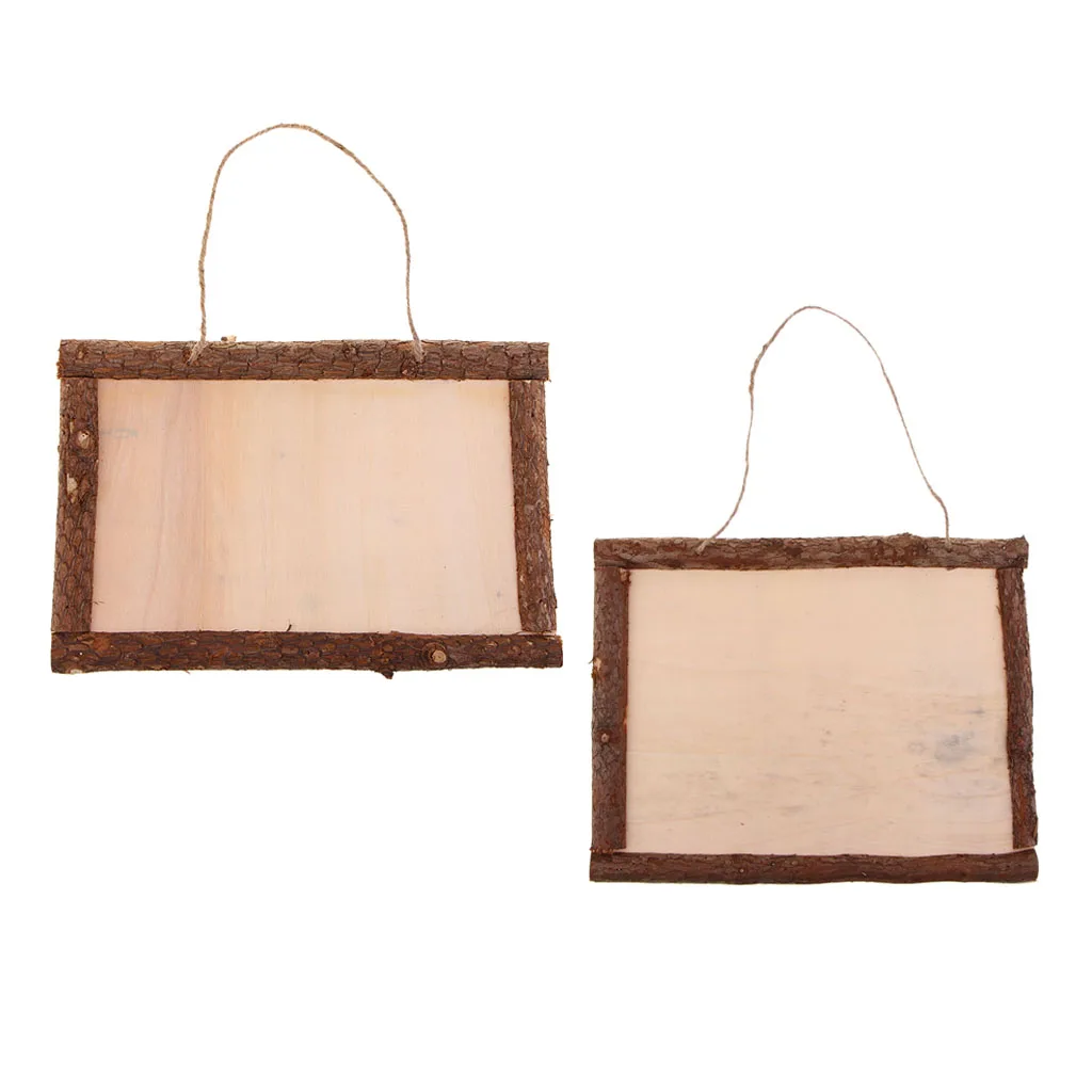 Prettyia рамка из натурального дерева DIY фоторамка художественный дисплей Настенный