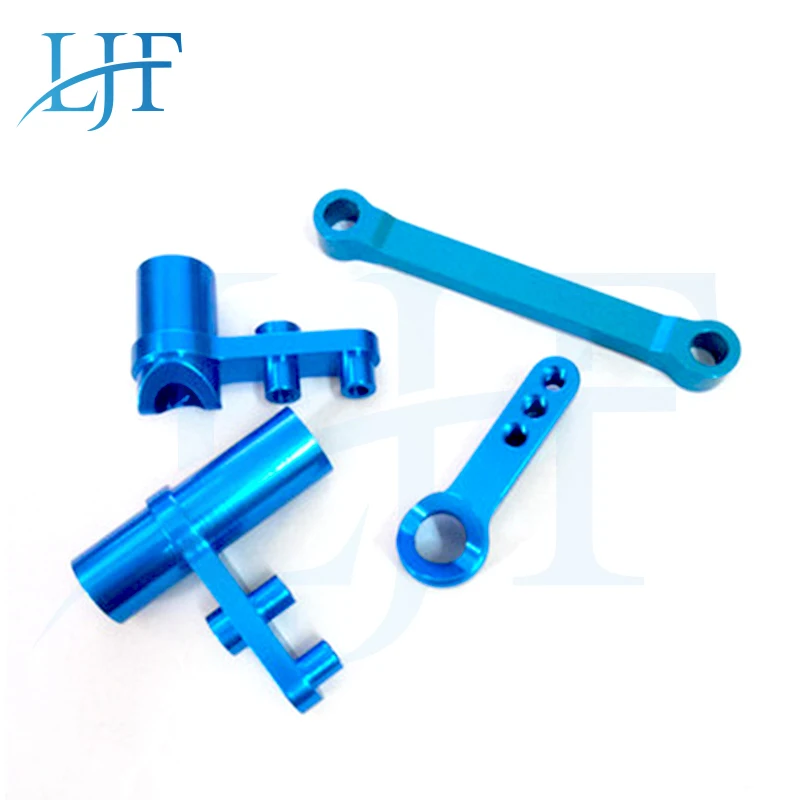 

HSP 1/10 Aluminum alloy Steering combination Upgrade kit 102040 122040 (02075) 102057 122057 (02025.08425) For 94123 94111 94118