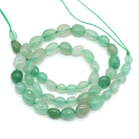 100 natural stone beads 6 8mm green aventurines loose bead for jewelry making diy necklace bracelet crafts accessories