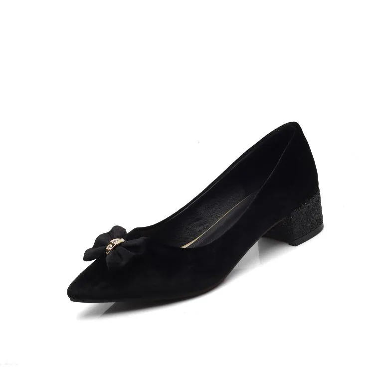 Женские туфли на высоком каблуке туфли-лодочки Модные тонкие с узлом-бабочкой и