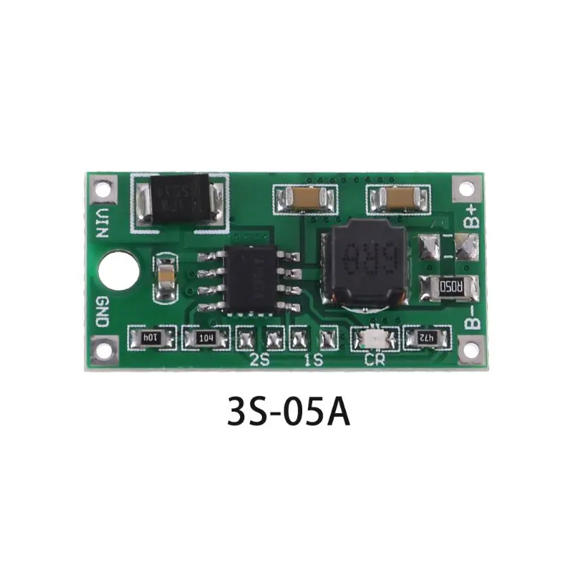 

DC 5-23V 4.2V/8.4V/12.6V Lithim-ion Battery Charger Multi-Cell Synchronous Voltage Reduction For 3.7V/7.4V/11.1V 18650 Cell W3JB