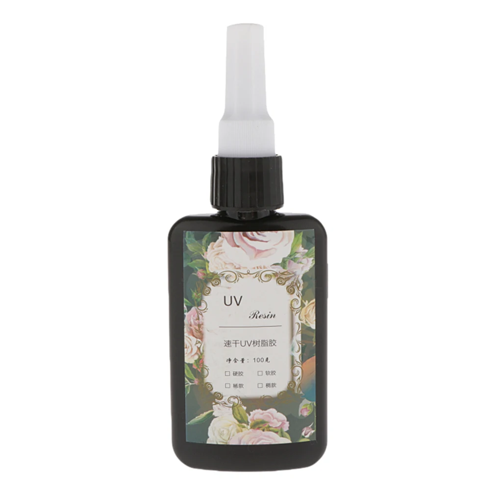 

УФ Смола твердый клей ультрафиолетового Прозрачная ПВХ-пленка для ручной работы искусство ремесла Сделай Сам-форма для литья под давлением...