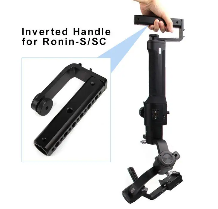 Ручка из сплава для обратного рукоятки Ronin S Zhiyun Crane 2/ DJI SC стабилизатор|Стедикамы и