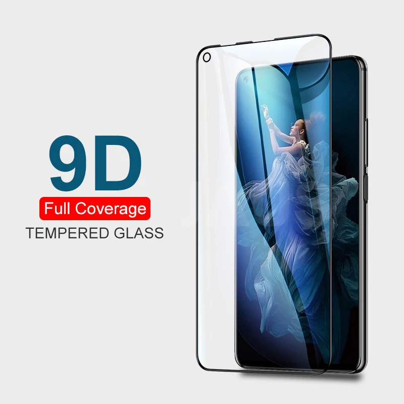 2Pcs Full Cover 9D Tempered Glass For Huawei Honor 20 9X Pro Screen Protector for P20 P30 Lite Protective Film | Мобильные телефоны