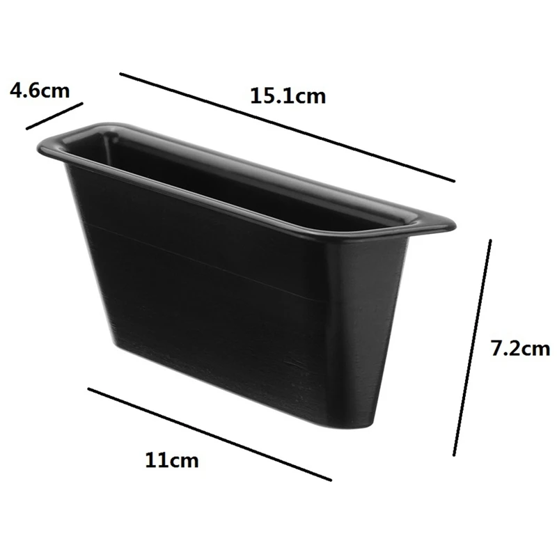 Черный боковой ящик для хранения входной двери ручка карманный подлокотник