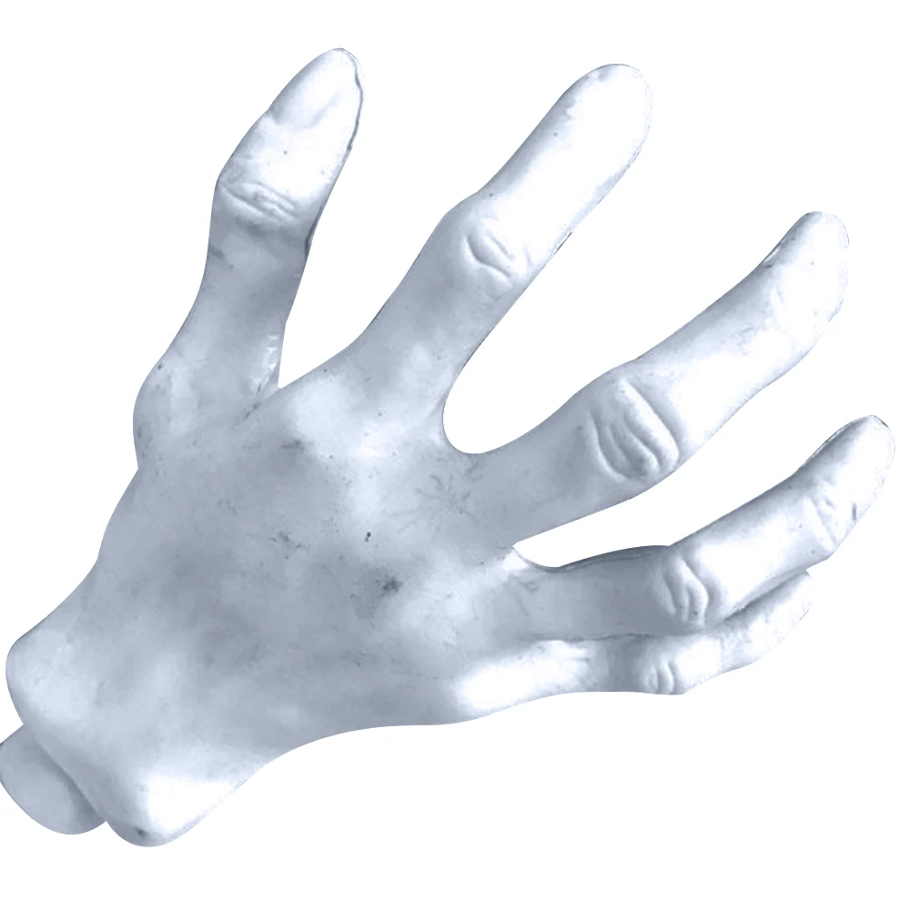 

2 PCs Plastic Skeleton Ghost Hand Witch Hand Hand Bone Haunted House for Halloween Decor Halloween Props Party Horror Decor
