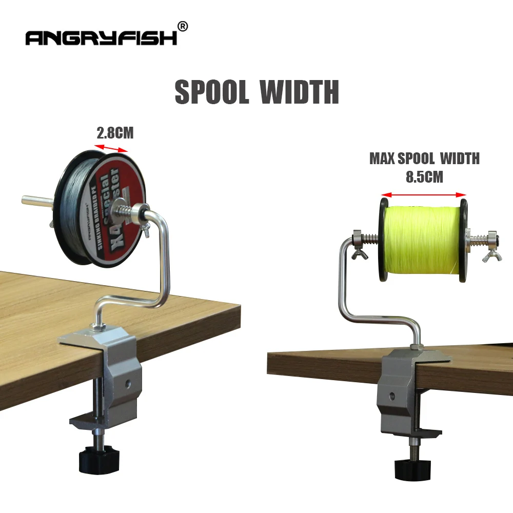 Рыболовная катушка Angryfish рыболовная с зажимом изогнутая система Намотки