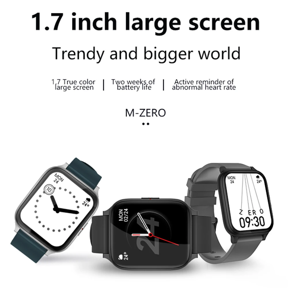 TORNTISC Zero Smart Watch 2021 Мужчины Женщины Full Touch IP67 Водонепроницаемые умные часы