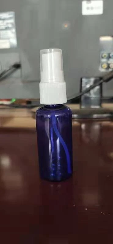 Blue bottle mix cap 100 шт./лот 30 мл Пустые контейнеры для косметики духи в аэрозольной упаковке во флаконах мини контейнер для духов маленький распылитель - Цвет: Blue bottle mix cap