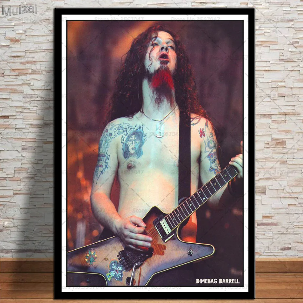 Художественный постер даймбэг Даррелл холст ретро настенные картины принты для