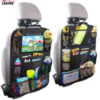 car seat back organizer storage bag pocket phone stand protector for kids children interior 4x4 automobile accessories universal