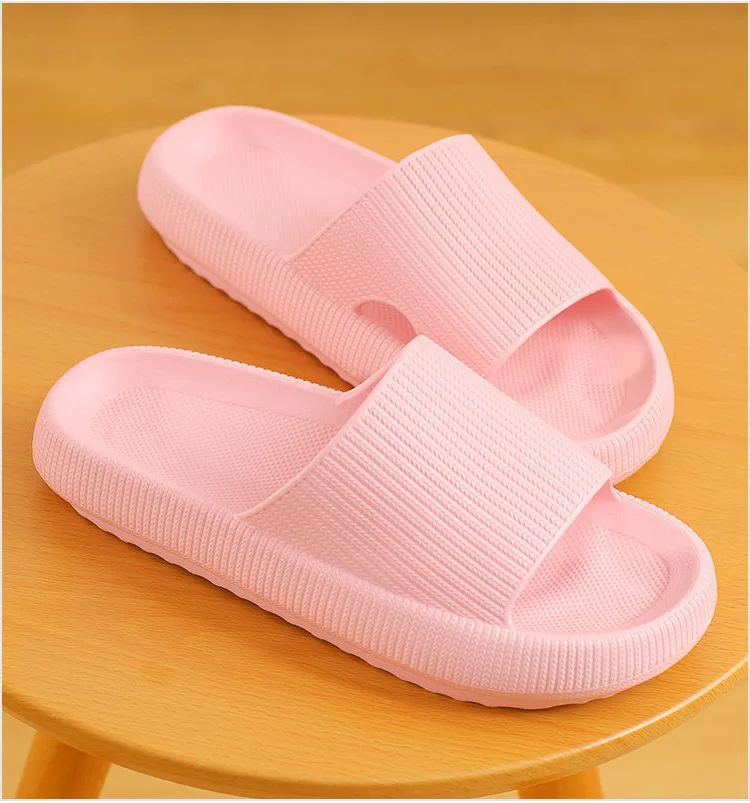 

New Women Platform Slippers Soft Eva Anti-Slip Couples Home Floor Slides Ladies Summer Slippers Indoor Bathroom Slipper