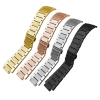 new 27x19mm 20x13mm watch accessories stainless steel strap for hub big bang series men and women watch band accessories
