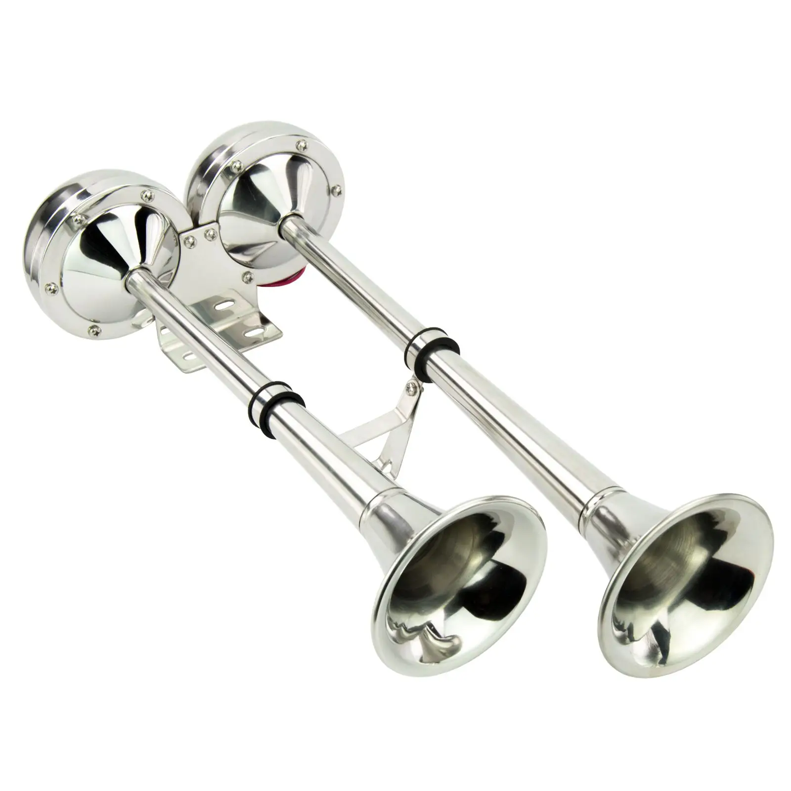 

Marine Dual Trumpet Horn Boat Stainless Steel Electric Horn 18-1/2 inch 12V