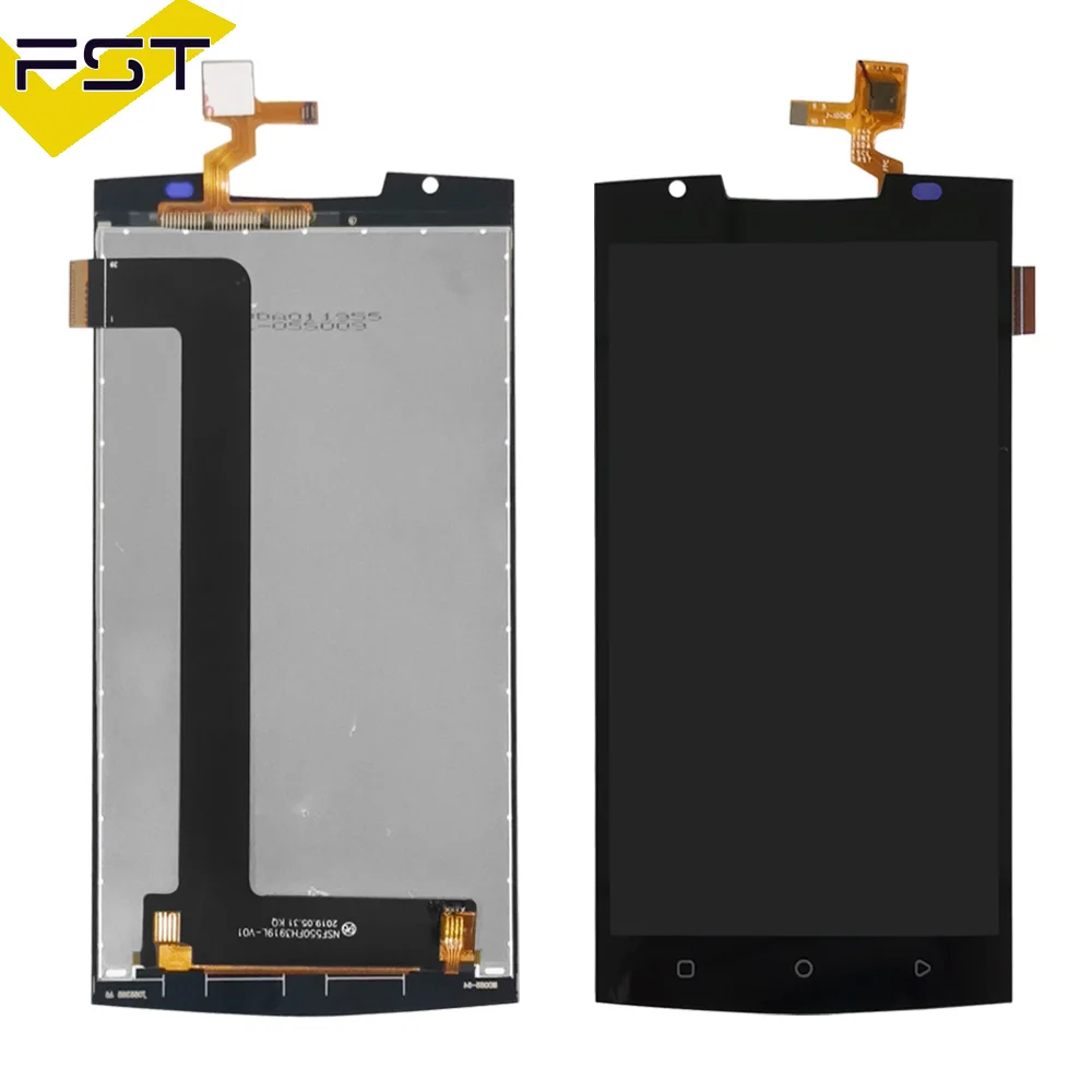 Черный для Oukitel K10000 Pro ЖК-дисплей+ сенсорный экран протестированный ЖК-дигитайзер замена стекла для Oukitel K10000 Pro
