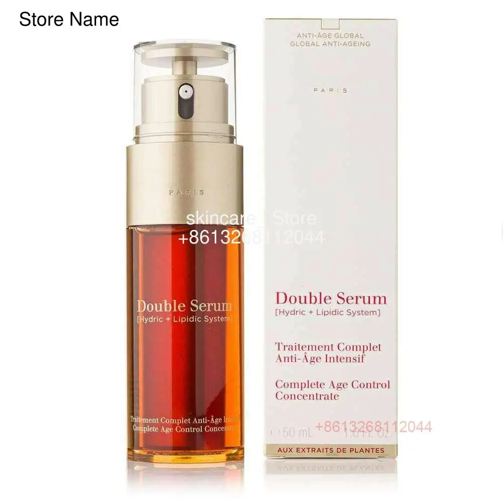 

New Paris Paris Double Serum Hydric Lipidic System Traitement Complet Anti-age Intensif Complete Age Control Concentrate 50ml