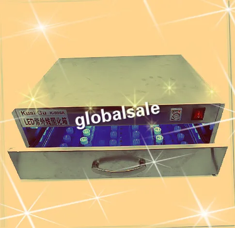 Выдвижная коробка для УФ-отверждения печи + светодиодная лампа 84 Вт обновления