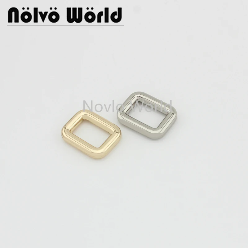 Мир Nolvo 5 20 100шт цветов 12 5*7 7 мм 1/2 &quotметаллическая прямоугольная пряжка сумочка