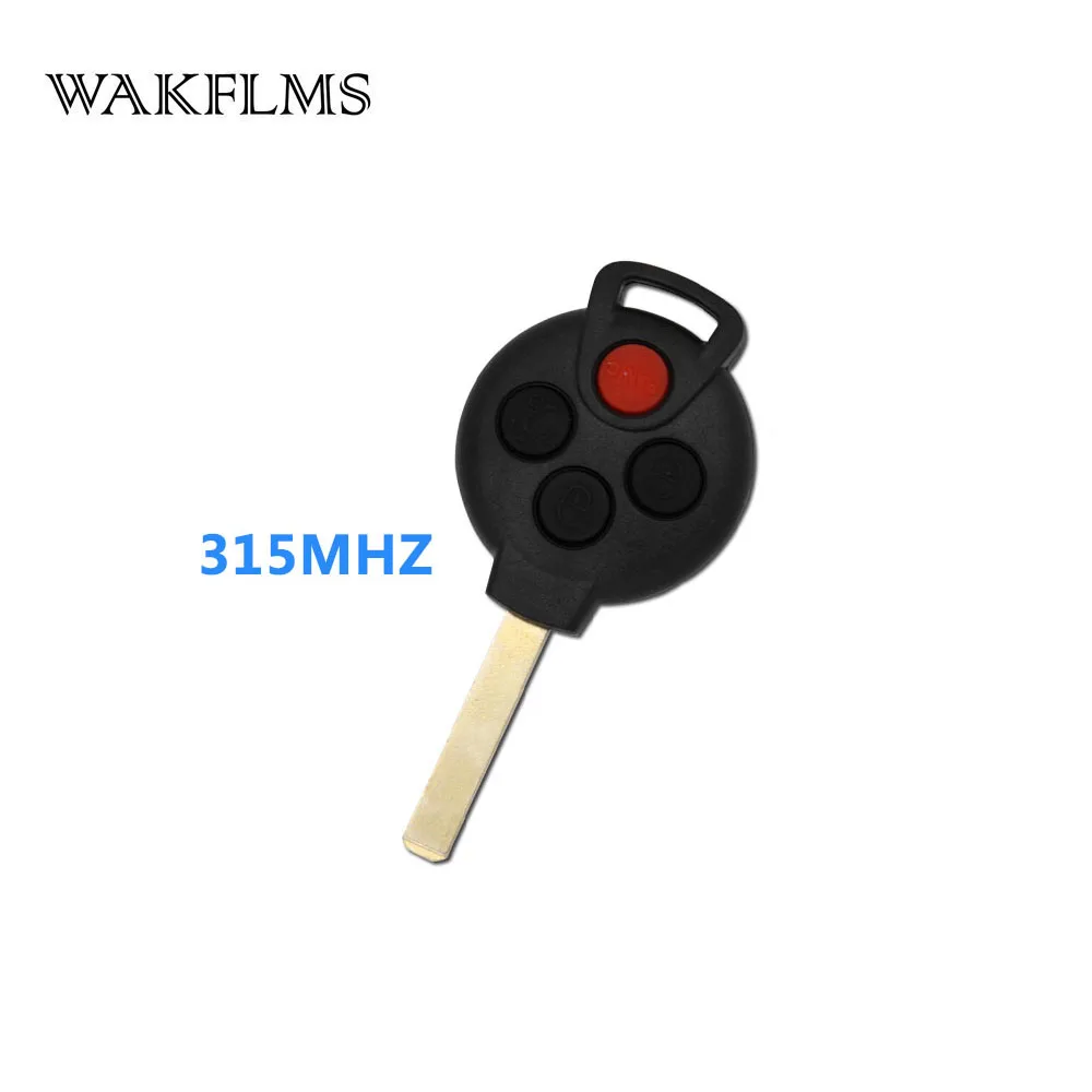 3 4-кнопочный дистанционный ключ 315 МГц 433 для BENZ Smart PCF7941 Chip KR55WK45144 No Mark | Автомобили