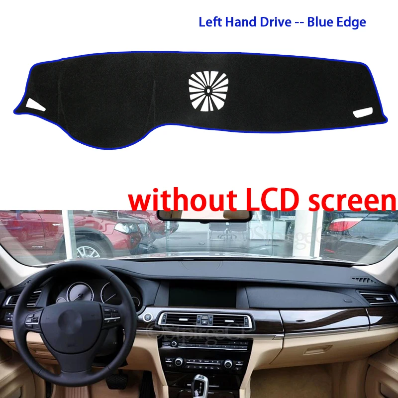 Для BMW серий 7 F01 2009-2015 730i 740i 750i 730d анти-скольжения Мат Зонт приборной защиты
