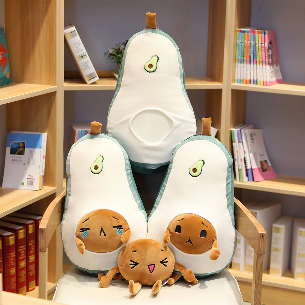 1 шт. ins авокадо плюшевая подушка овощи игрушки плюшевые Авокадо Фрукты мягкие