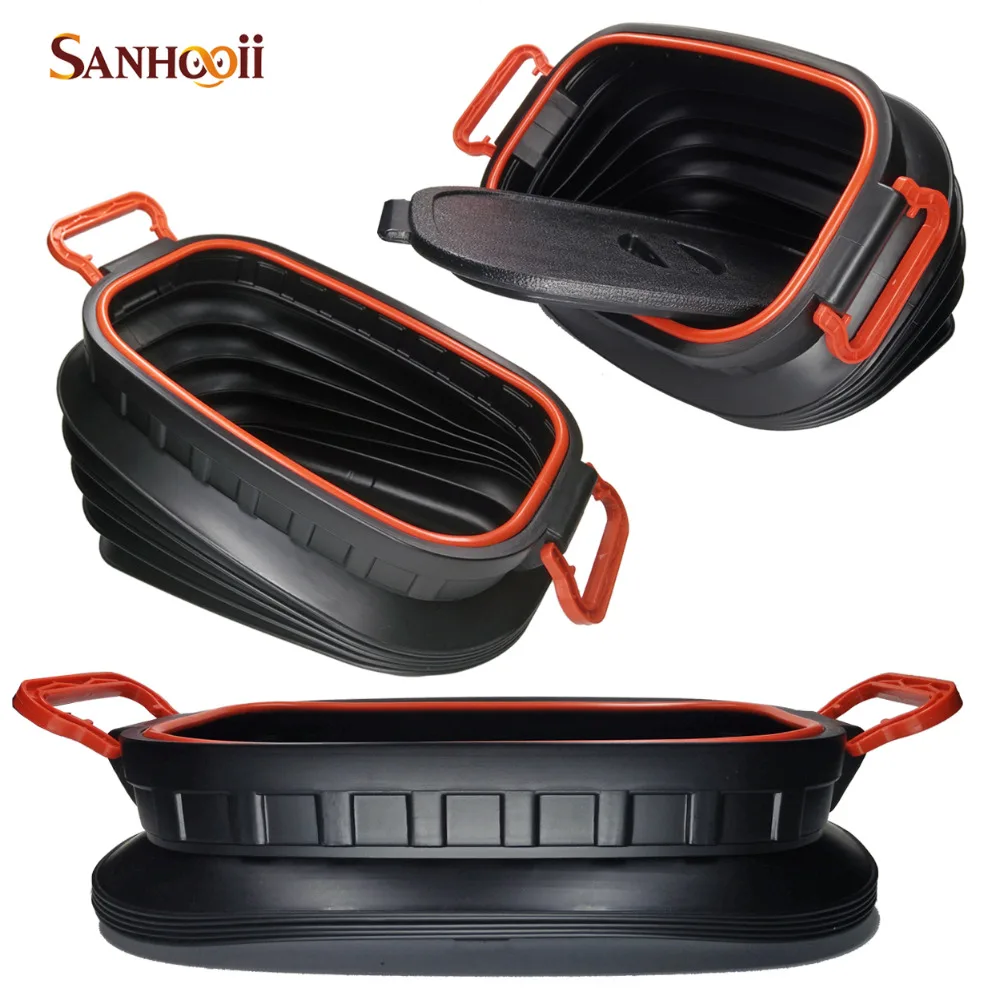 Складное ведро для мытья автомобиля 18 л | Автомобили и мотоциклы