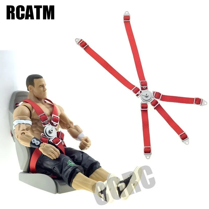 Ремень безопасности с имитацией сиденья для радиоуправляемого гусеничного