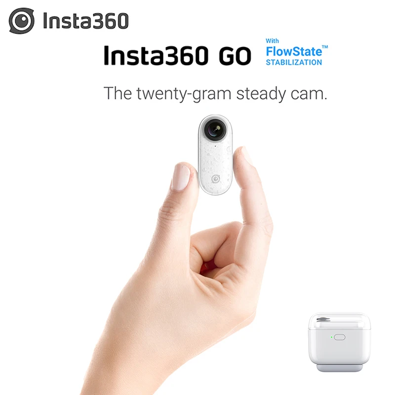 Insta360 GO 1080P Экшн камера AI автоматическое изменение hands free самый маленький