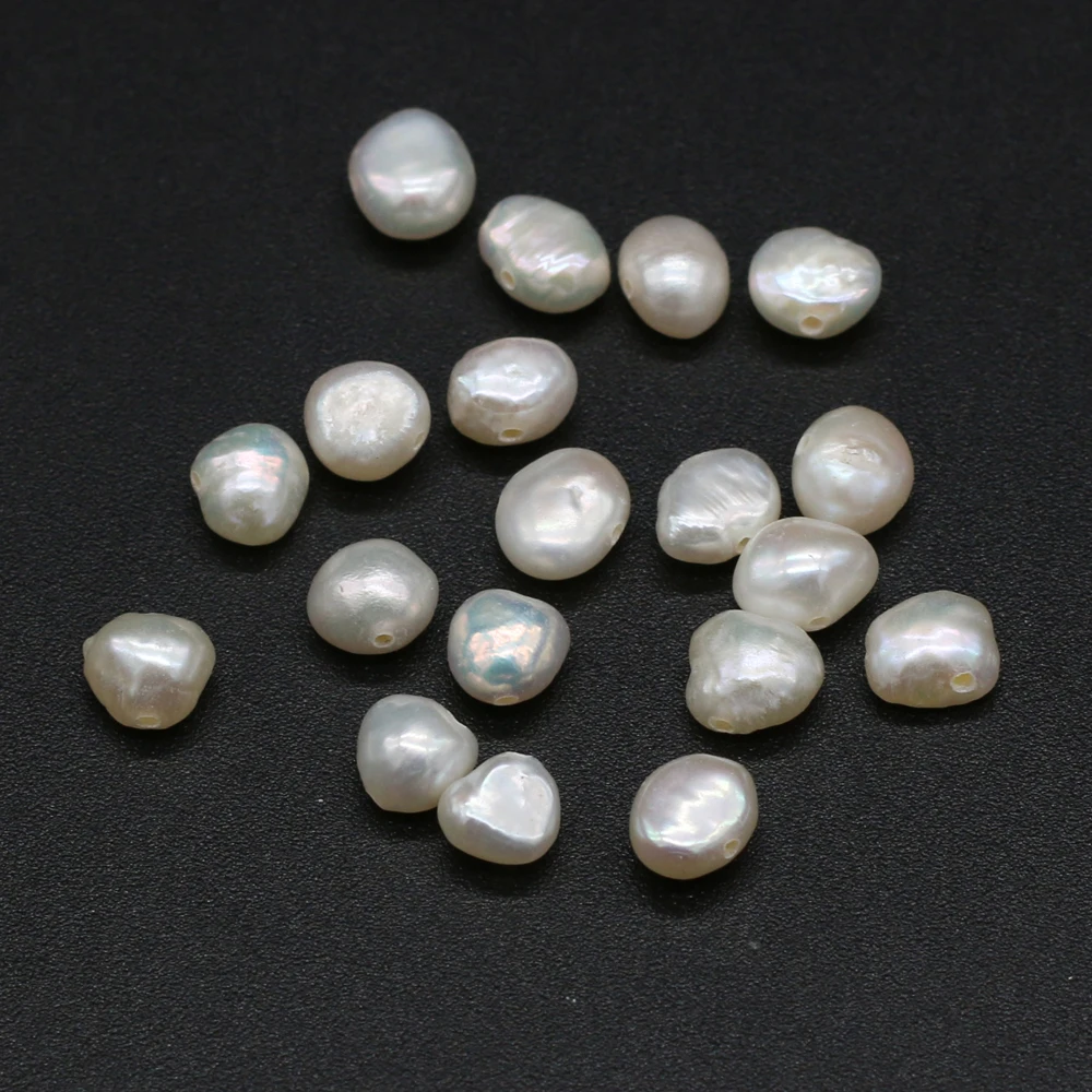

20pcs Natural Pearl Beads Horizontal Hole AA Freshwater Loose Pearl Beads for Making DIY Jewelry Necklace Bracelet Wholesale