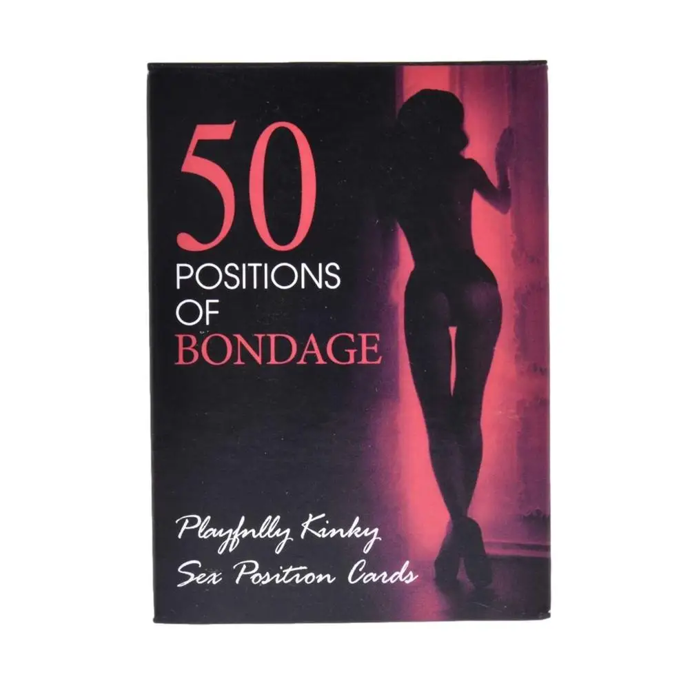 

Oracle Tarot Cards 50 Positions Of Bondage Interactive Board Card Game English Divination Tarot Family Party Playing Cards