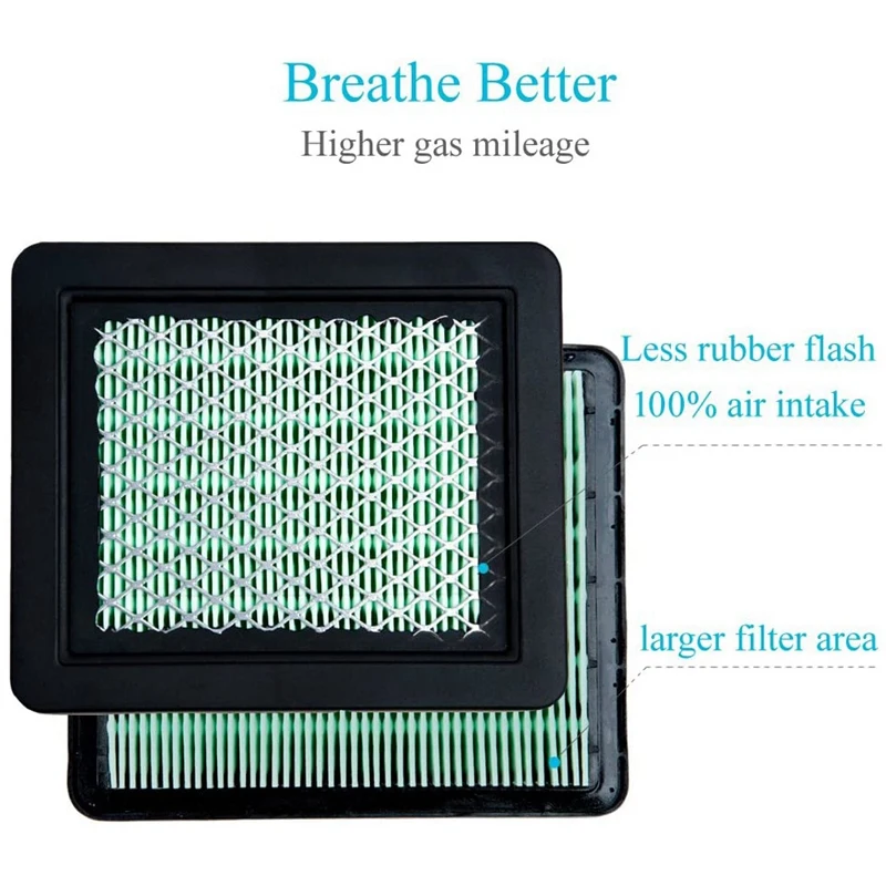 

8 Pack Air Filter, Compatible for Honda Gcv160 Gcv190,for Husqvarna 7021P, Premium Lawn Mower Air Cleaner