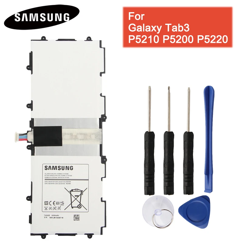 Батарея SP3676B1A для samsung Galaxy Note 10,1 GT-N8000 N8020 GT-P7500 GT-P7510 P5100 P601 Tab 3 P5200 Tab 4 Tab S T800 - Цвет: For P5200 P5210 5220