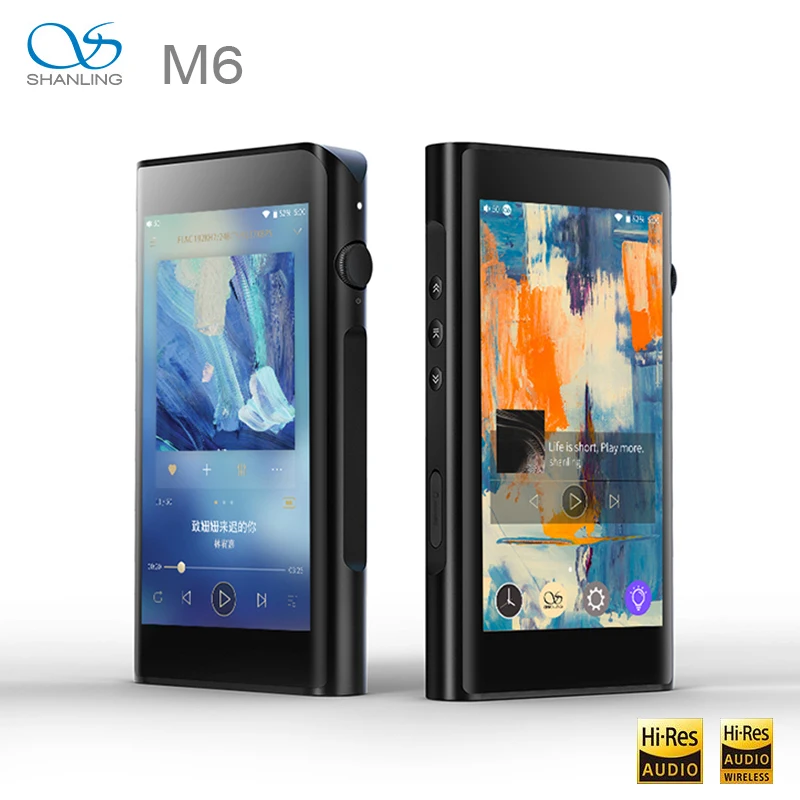 Портативный плеер SHANLING M6 двойной AK4495SEQ DSD256 HiFi Bluetooth сбалансированный выход с