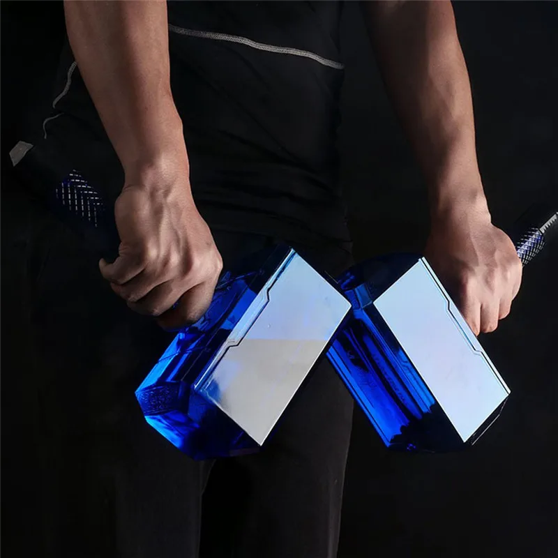 Новая модная бутылка для воды в форме молотка большой емкости без БФА контейнер