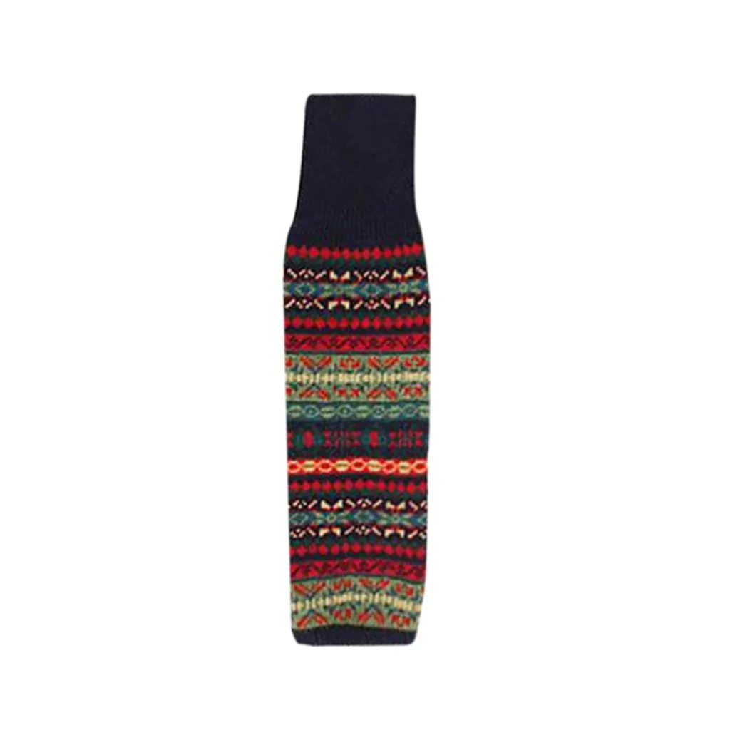 Женские носки, зимние Компрессионные носки, повседневные, Boho, вязаные,, гетры, носки, свободные, Skarpetki Sokken