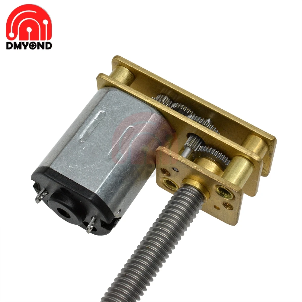 Резьбовой вал с металлическим редуктором умный двигатель шестеренкой для